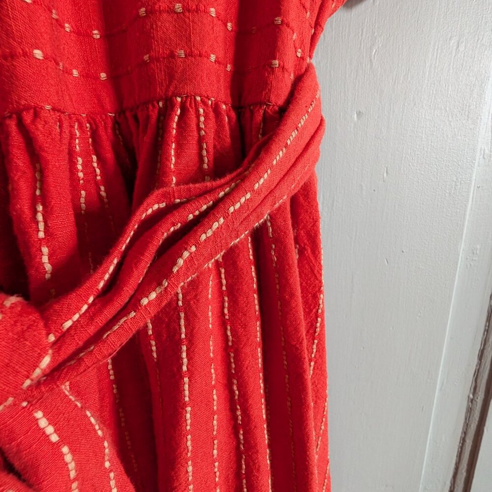 NWT Ace & Jig Luna Dress in Sriracha - L Large - Picture 4 of 7